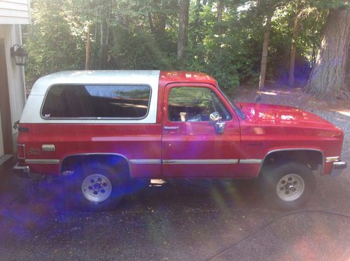 1985 gmc jimmy sierra classic sport utility 2-door 5.0l