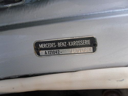 1958 Mercedes 190SL, image 13