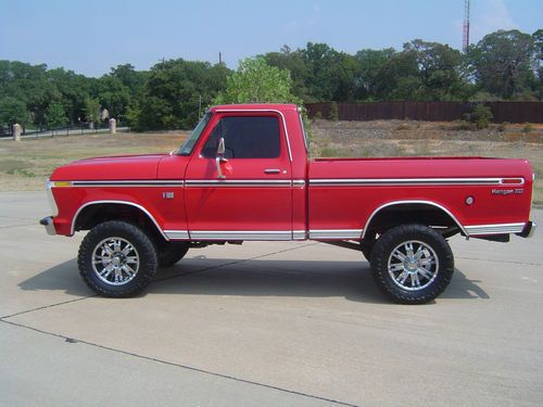 **rare** 1976 ford f-100 ranger xlt 4x4