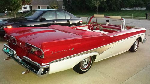 1958 Ford Fairlane 500 Sunliner Convertible, US $23,000.00, image 6