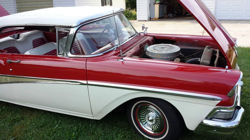 1958 Ford Fairlane 500 Sunliner Convertible, US $23,000.00, image 9