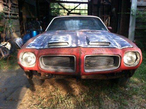 1973 pontiac firebird formula #s matching 400- 4 speed