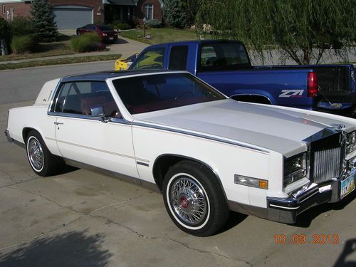 1983 cadillac eldorado biarritz coupe 2-door 4.1l