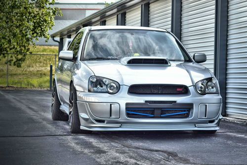 2005 subaru impreza wrx sti, clean, 2 owners, 74k miles! p&amp;l tuned!