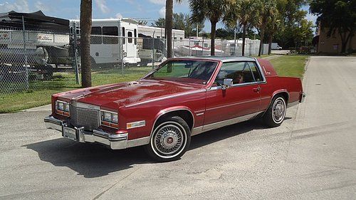 1981 cadillac eldorado biarritz , 27k act miles , euro no reserve