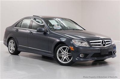 5-days *no reserve* '10 c350 sport nav pano roof dvd warranty carfax best deal