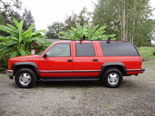 1999 gmc suburban sierra slt 1500 4wd,rust free,adult owned,exceptional shape