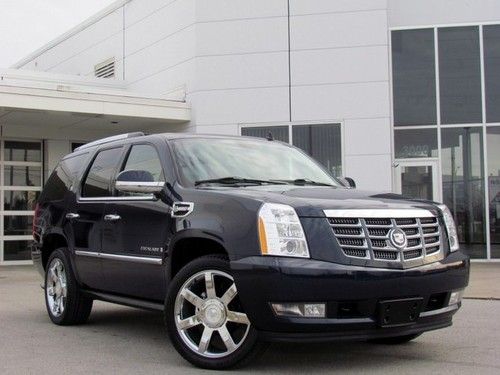 2009 escalade hybrid platinum~loaded~$90k msrp~clean carfax~nav~tv/dvd!