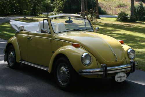 1971 Volkswagen Yellow Convertible Classic - MINT CONDITION, US $8,500.00, image 4