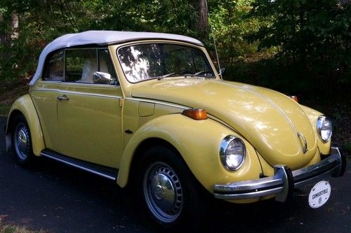 1971 Volkswagen Yellow Convertible Classic - MINT CONDITION, US $8,500.00, image 6