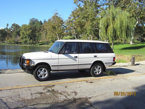 1993 land rover range rover county lwb sport utility 4-door 4.2l