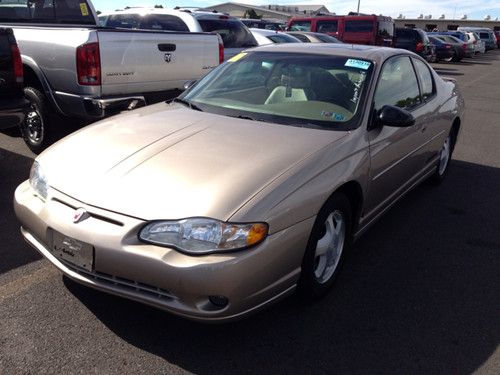 2003 chevy montecarlo ss, leather, just traded, free warranty,no reserve, l@@k!!