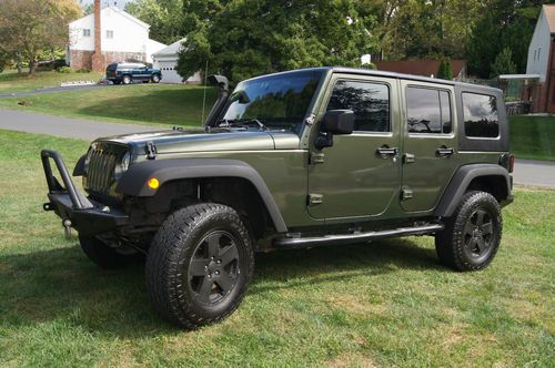 07 jeep wrangler sahara unlimited 4-door 4x4 in dc