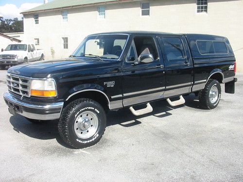 97 ford f250hd xlt4x4 crew 7.3 powerstroke diesel texas no rust