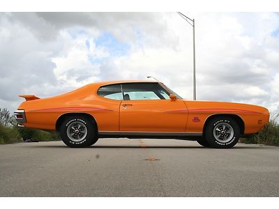 1970 gto ram air matching numbers orbit orange