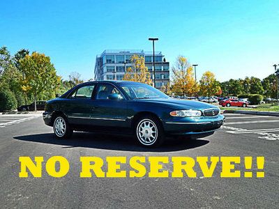 2001 buick century  custom  one owner low miles  clean no reserve auction!!!