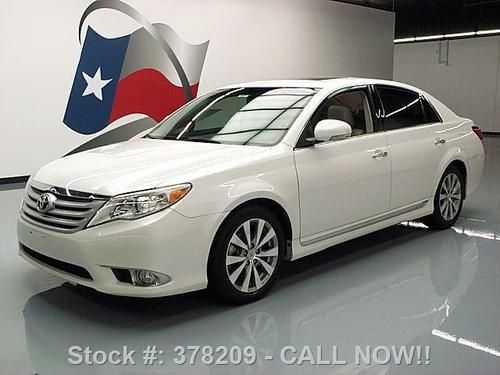 2011 toyota avalon climate leather sunroof rear cam 47k texas direct auto