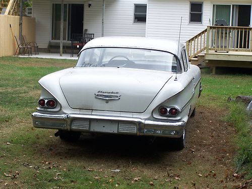 1958 CHEVY DELRAY 2DR POST NO RESERVE L@@K, image 2