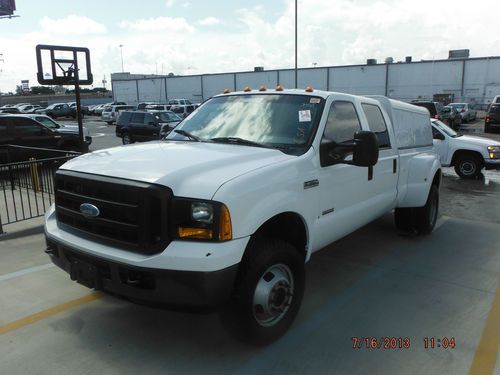 2006 ford f-350 heavy duty, diesel, crew cab, 4x4, dually, auto, low orig 102k,