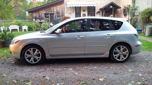 Mazda 3 sport silver hatchback