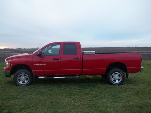 2003 dodge 2500 slt 4x4 diesel  low mile cummins