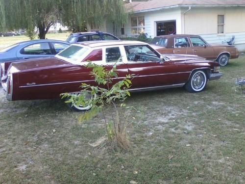 1974 cadillac coupe deville custom pain