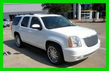 2007 gmc yukon slt 2wd 5.3l v8 16v automatic rwd suv onstar navigation texas