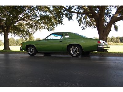 1976 pontiac lemans sport coupe 12k original miles 1-owner survivor documented