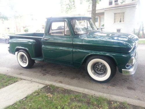 1966 chevy c10 sidestep rat rod solid cool