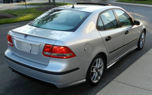 2005 Saab 9-3 Aero Sport Clean! Leather! Moonroof! Warranty! 5spd Manual!, US $7,900.00, image 4