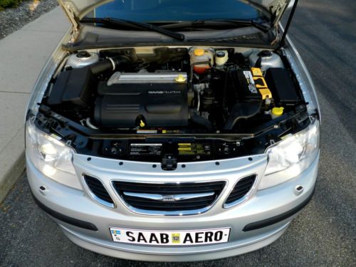 2005 Saab 9-3 Aero Sport Clean! Leather! Moonroof! Warranty! 5spd Manual!, US $7,900.00, image 7