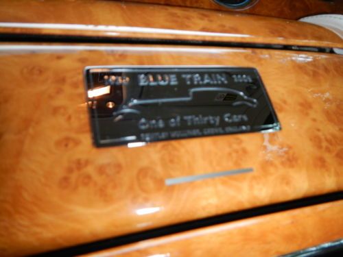 2006 BENTLEY ARNAGE BLUE TRAIN EDITION ONE OF THIRTY BUILT WORLDWIDE, image 76