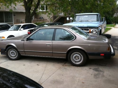 1987 bmw l6 635csi base coupe 2-door 3.5l