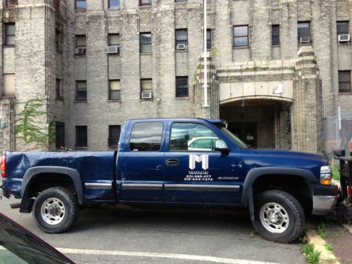 2001 chevrolet 2500hd with plow package!!!!