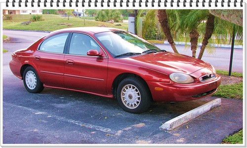 1996 mercury sable gs sedan 4-door 3.0l