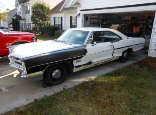 1966 66 pontiac catalina 2 door hardtop restoration project rat rod 389 lowrider