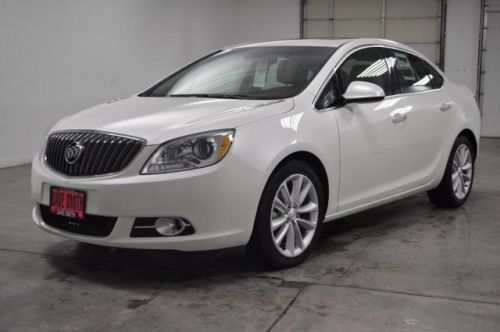 2012 white auto fwd leather sunroof ac cruise onstar! we finance! call us today!