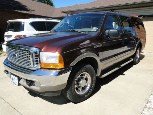 2000 ford excursion limited w/leather  suv* 5.4l v8 gas 2wd *114k miles* awesome