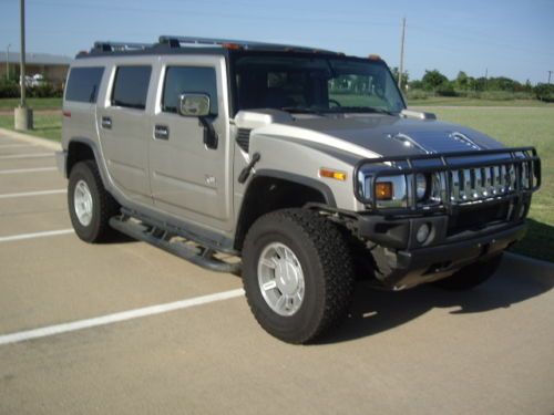 2003 hummer h2  luxury edition 4x4 suv 4 door 6.0liter vortec 54k low !miles!!!