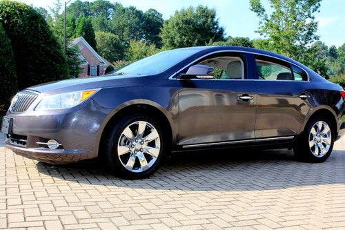 2012 buick lacrosse luxury sedan 4-door v-6 navigation, backup and chrome wheels