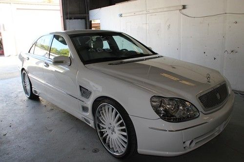 2000 mercedez benz s500, fully loaded and customized