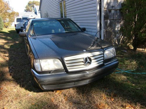 1995 mercedes benz s420, s320, s500, sedan, german, black