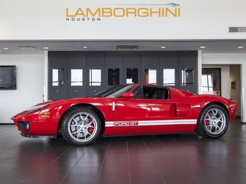 2006 ford gt red no stripes calipers forged wheels mcintosh stereo only 5927 mi