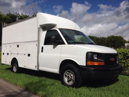 05 utility cutaway box work service van truck chevy chevrolet supreme spartan fl