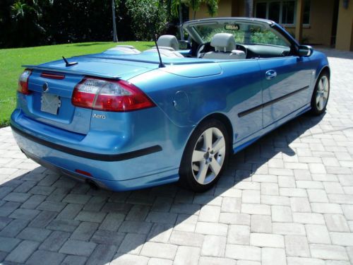 2007 SAAB 9.3 NO RESERVE AERO CONVERTIBLE~ V6 TURBO~NO ACCIDENTS~RUST FREE~CLEAN, image 2