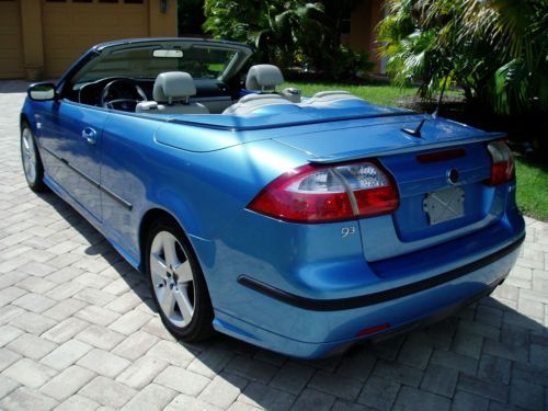 2007 SAAB 9.3 NO RESERVE AERO CONVERTIBLE~ V6 TURBO~NO ACCIDENTS~RUST FREE~CLEAN, image 4