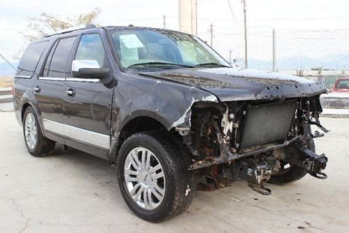 2007 lincoln navigator 4wd luxury damaged salvage runs! loaded nice unit l@@k!!