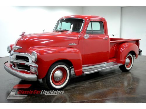 1954 Chevrolet 3100 Pickup 235 Inline 6 cylinder 3 Speed Manual CHECK THIS OUT, image 4