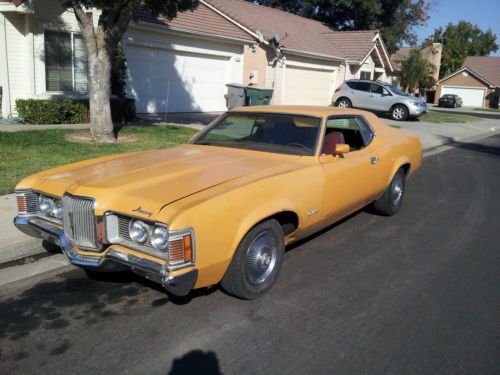 1972 mercury cougar base 5.8l