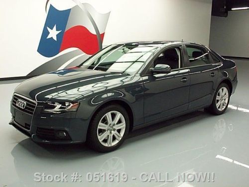 2010 audi a4 2.0t premium turbocharged auto sunroof 30k texas direct auto